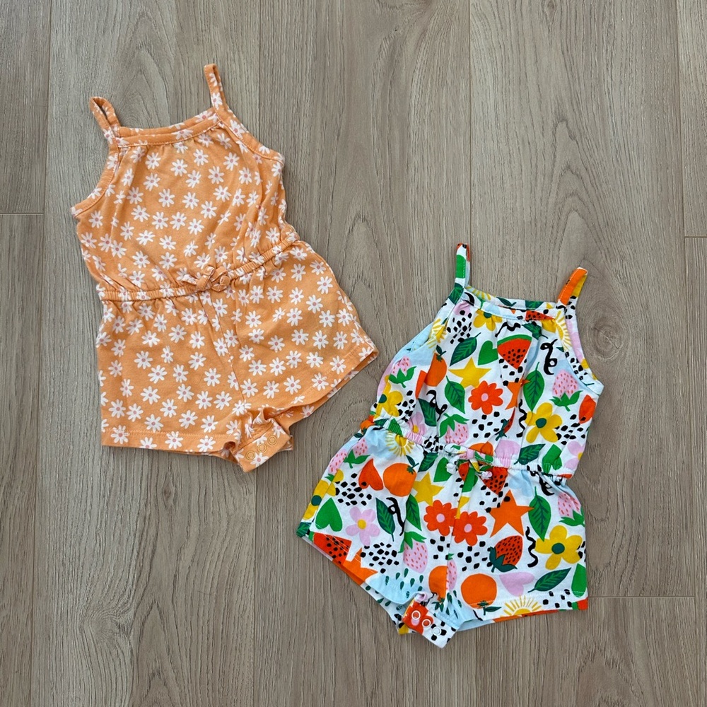 Old Navy 0-3 Month Rompers - Set of 2